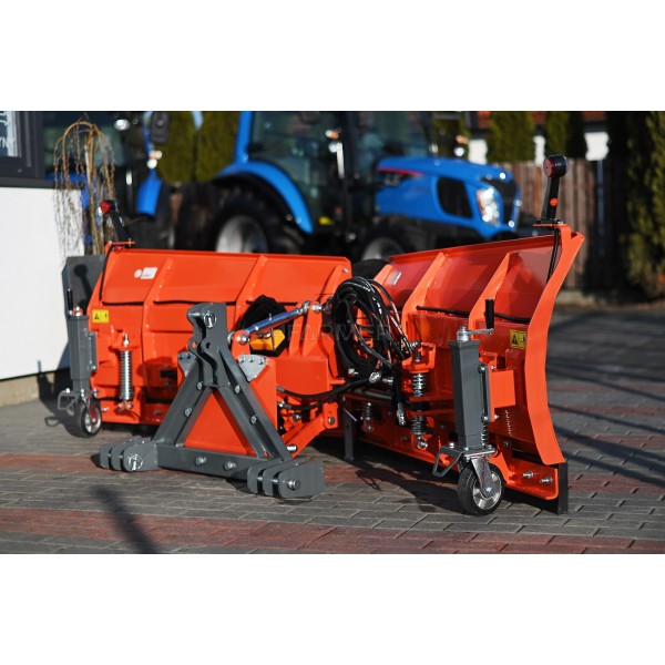Šípový snežný pluh SPV-300+ / 300 cm, hydraulický (TUZ) 4FARMER