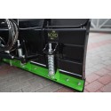 Šípový snežný pluh SPV-260 / 260 cm, hydraulický (TUZ) 4FARMER