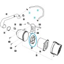 Vložka sekundárneho vzduchového filtra, eliptický traktor TRG190 LS / 40337710