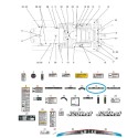 Information sticker, speed change TRG980 J23HST, J27HST / LS Tractor / 40266960