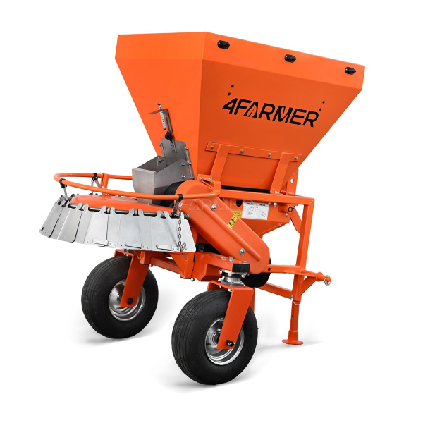 Distributeur d'engrais M320 avec accessoire communal (avec roues pivotantes) 4FARMER