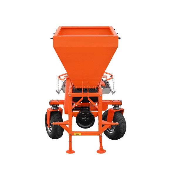 Fertilizer spreader with wheels 4FARMER | reviews | video | data | price
