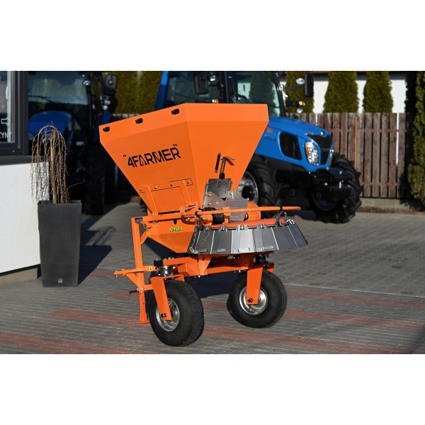 Abonadora con ruedas 4FARMER | opiniones | vídeo | datos | precio