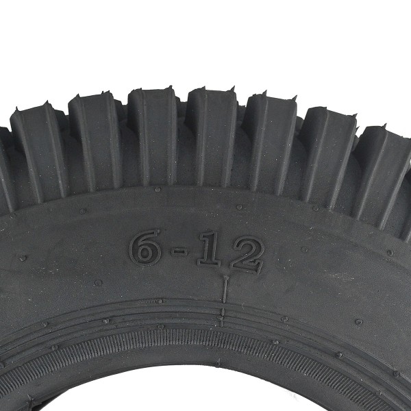 Neumático agrícola, 6-12, 6x12, 6.00-12, 6PR, HIERBA, césped