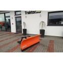 Lame à neige droite, 150 cm, hydraulique, pour chariot élévateur 4FARMER