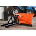 Straight snow plow 150 cm hydraulic, for 4FARMER forklift