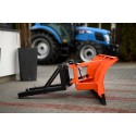 Lame à neige droite, 150 cm, hydraulique, pour chariot élévateur 4FARMER
