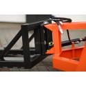 Straight snow plow 150 cm hydraulic, for 4FARMER forklift