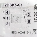Relé, 2DSK5-S1, módulo, temporizador de bujía incandescente, 12V, 30A, módulo de calentamiento de bujía incandescente, BDO 00008