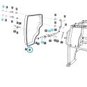 Těsnění dveří kabiny / pravé / TRG862 / LS Traktor / č. 40383345