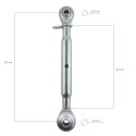 Tensor, Cat I, Cat II, M27, 430 mm, 640 mm, Conector central