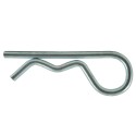 Spring cotter pin, 4 x 76 mm, DIN11024E, 4x76 mm, 76x4, 76 x 4