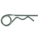 Pasador de resorte, 4 x 99, DIN11024, 4x99 mm, 99x4, 99 x 4