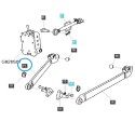 Zvedací rameno závěsu - pravé G896 / A1896542 / LS Traktor / 40008024
