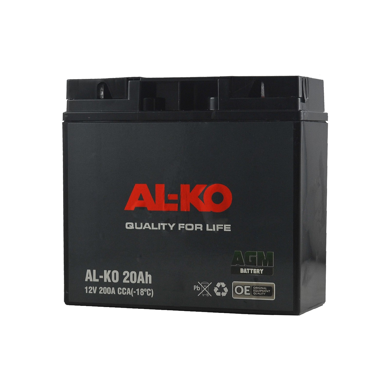 Batterie, AL-KO, 12V, 20Ah, 200A, 498528