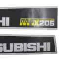Repuestos Mitsubishi MTX205, MTX205, MTX 205