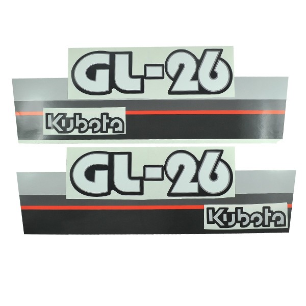 Naklejki Kubota GL26, Kubota GL 26