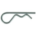 Spring cotter pin, 5 x 100 mm, DIN11024E, 100x5, 100 x 5, 5x100