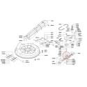 Moyeu de couteau, 514176, 25 mm, AL-KO T800, AL-KO T13-85