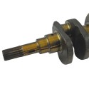 Cigüeñal, 16861-23010, Kubota, D662, D722, 40 mm, 16861-23012