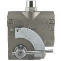 Regulátor prietoku, 1/2", 60 l/min, trojcestný regulátor prietoku, hydraulický ventil, regulátor otáčok