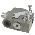 Regulador de caudal, 1/2", 60 l/min, Regulador de caudal de tres vías, válvula hidráulica, regulador de velocidad