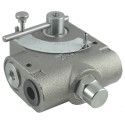Regulátor průtoku, 1/2", 60 l/min, třícestný regulátor průtoku, hydraulický ventil, regulátor otáček