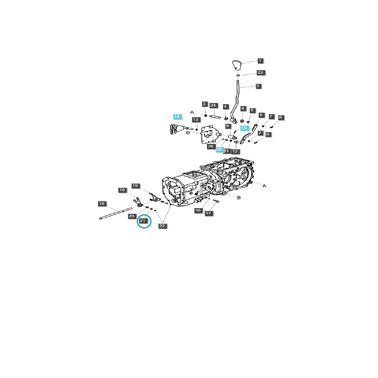 Rolka / TRG822 / LS Tractor / 3A1822006 / nr 40010196 | Traktor.com.pl