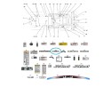 Naklejka informacyjna przełącznika napędu,2WD/ 4WD J23HST, J27HST / LS Tractor / 40258116 | Traktor.com.pl