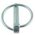 Pasador de seguridad, pasador de presión, 8 mm, DIN11023, 10520