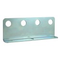 Platine, Hydraulik-Steckdosenmontage, 220 x 82 mm, 4 Buchsen, M22
