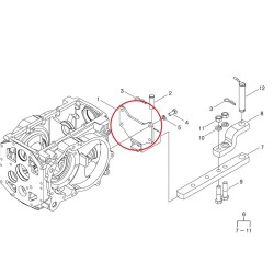 Wspornik / zaczep dolny / TRG891 / LS Tractor / nr 40357565 / 40011134