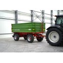 Remorque agricole à deux essieux 10T avec benne basculante PT610 Pronar