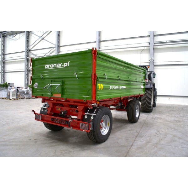 Przyczepa rolnicza dwuosiowa 10T z kiprem PT610 Pronar