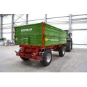Remorque agricole à deux essieux 10T avec benne basculante PT610 Pronar