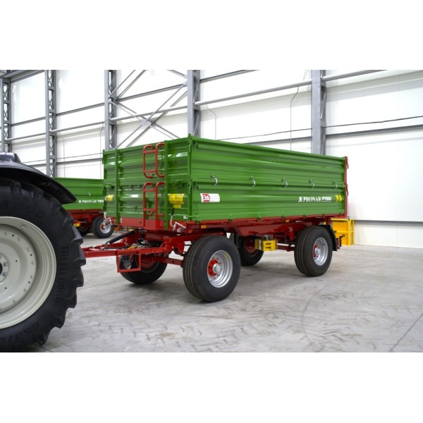 Dvounápravový zemědělský přívěs 10T se sklápěčkou PT610 Pronar