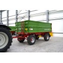 Remorque agricole à deux essieux 10T avec benne basculante PT610 Pronar