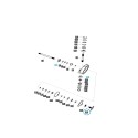 Predný hriadeľ nápravy Mitsubishi VST MT180/222/270