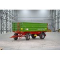 Remolque agrícola de dos ejes 6T con volquete T653/2 Pronar (22')
