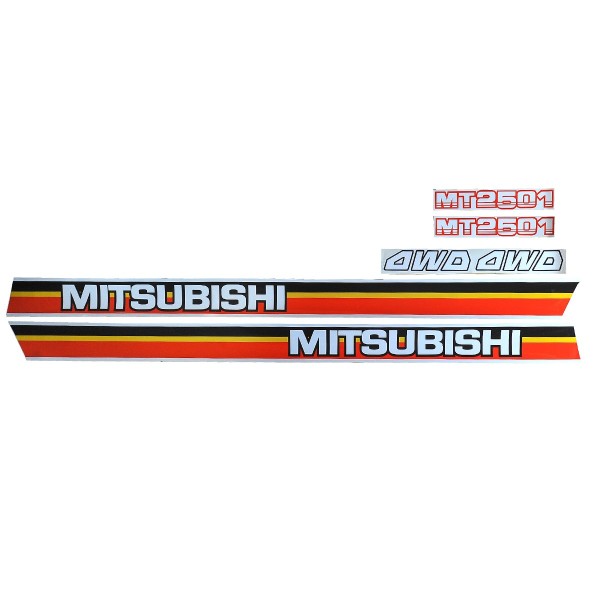 Mitsubishi-Aufkleber, Mitsubishi MT2501, MT2501, MT 2501