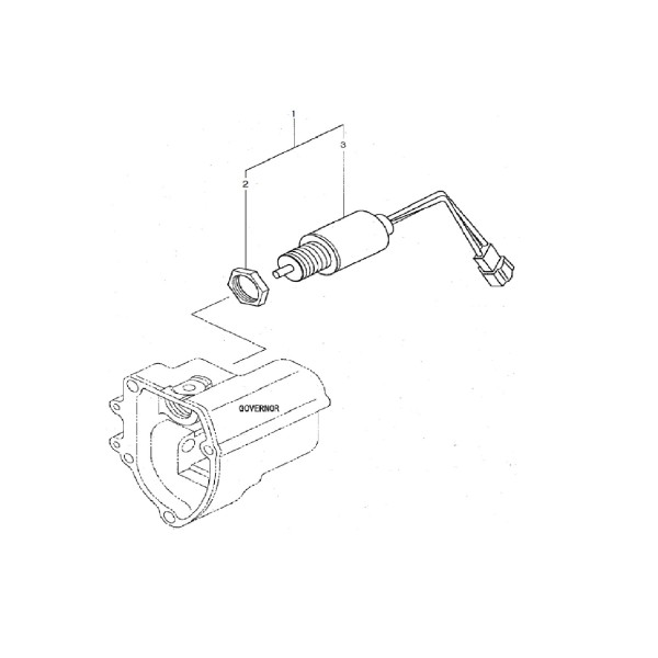 Cewka gaszenia / LS J23(HST), J27(HST) / LS Tractor / 40269136