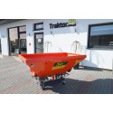 Rozsiewacz nawozu dwutalerzowy z hydrauliką i plandeką 600L Demarol | Traktor.com.pl