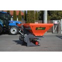 Demarol double-disc fertilizer spreader with hydraulics and tarpaulin