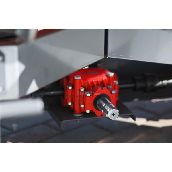Demarol Doppelscheiben-Düngerstreuer mit Hydraulik und Plane
