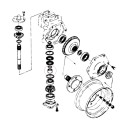 Casquillo deslizante, 20 x 30 x 20 mm, 67910-56830, Kubota, Aste A-13, A14 67910-56830