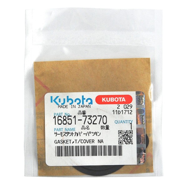 Thermostatdichtung, 16851-73270, Kubota, D722, D782, D902