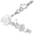 Šroub, UBS, M8, Kubota, 67810-56680, B1550, B1700, B2150, B2301, B4200