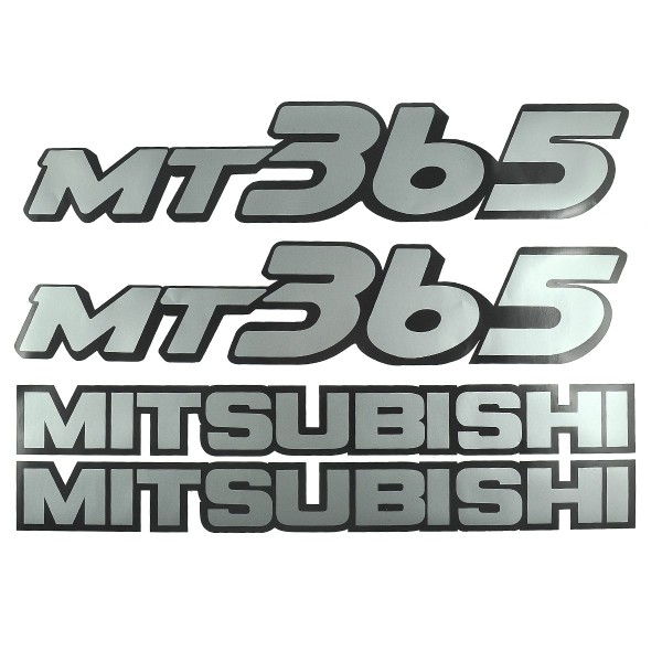 Mitsubishi MT365 stickers