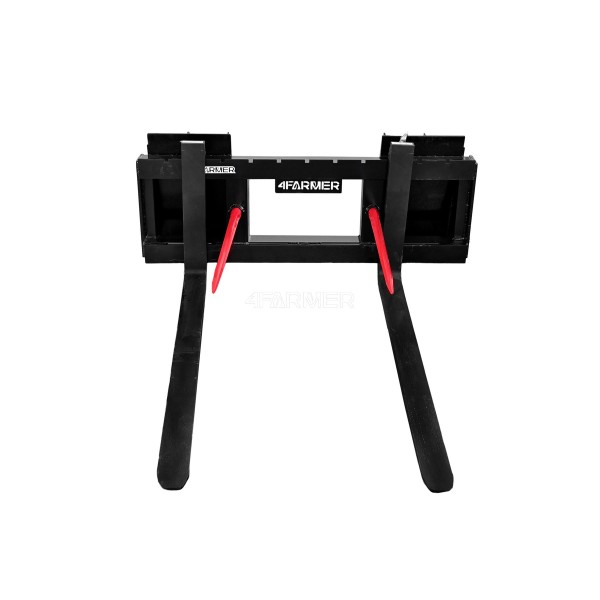 Pallet forks with sleeves and claws 120 cm 4FARMER / attachment XJ, MT1, Bobcat ( LL1101, LL2101)