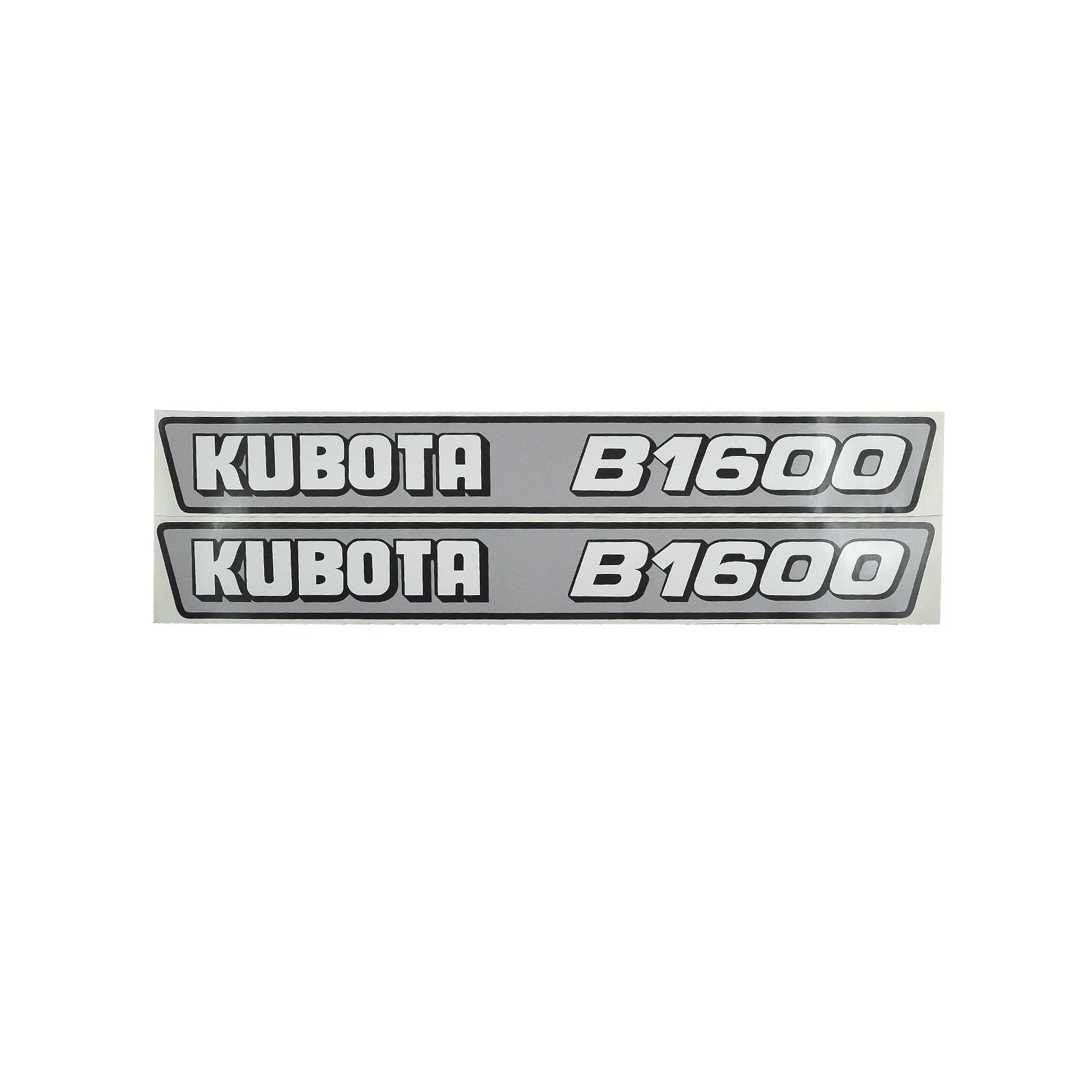 Kubota B1600 stickers